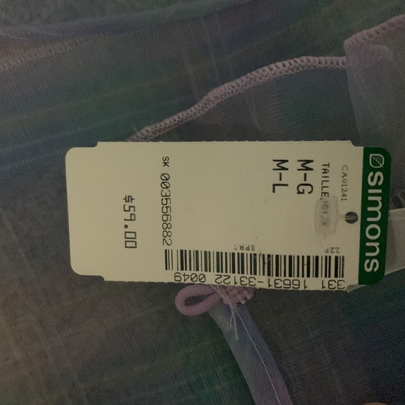 Simons sheer see through and april long sleeve top - Picture 5 of 5